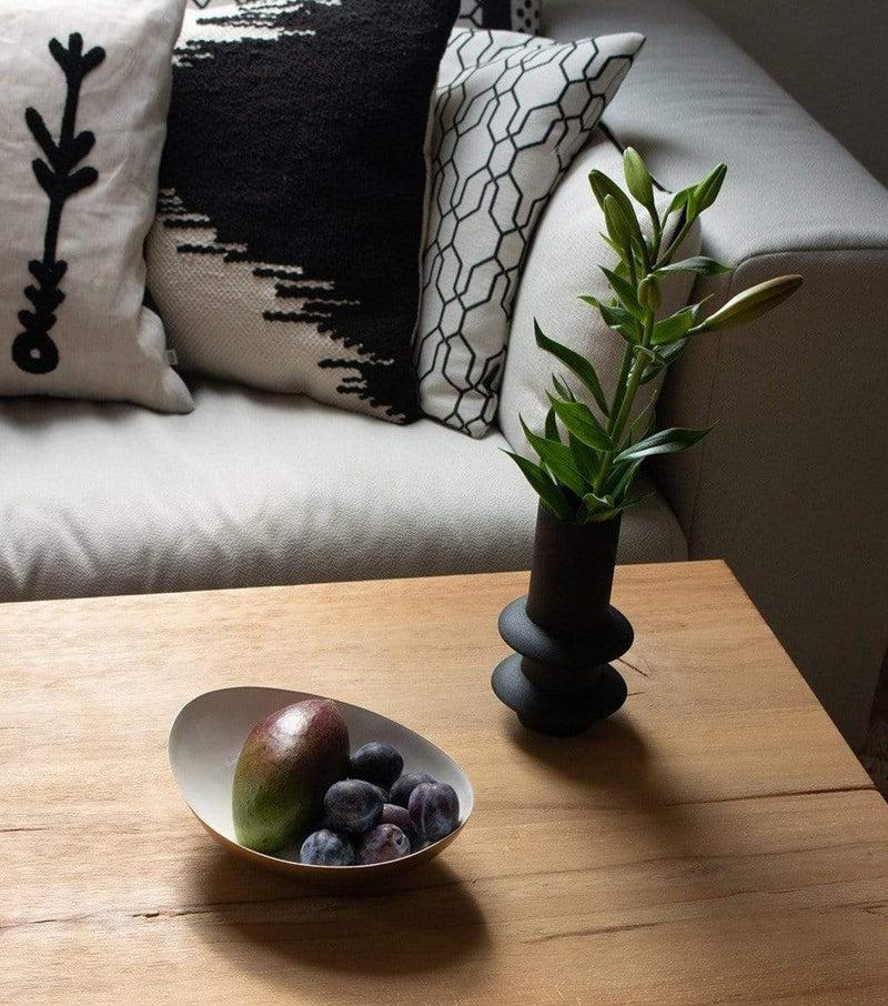 LaLe Living Vase Semra in Schwarz, 11 x 19,5 cm Online