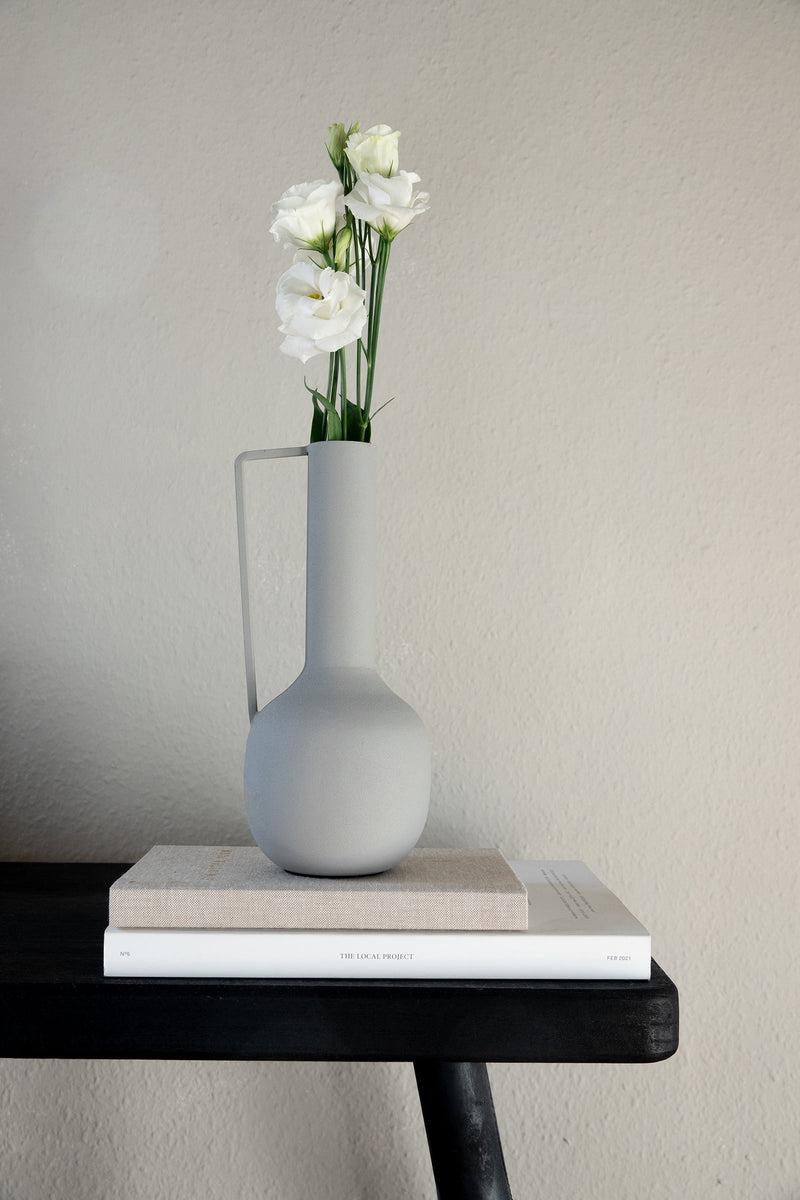 LaLe Living Krugvase Sila in Grau, H: 25cm Outlet