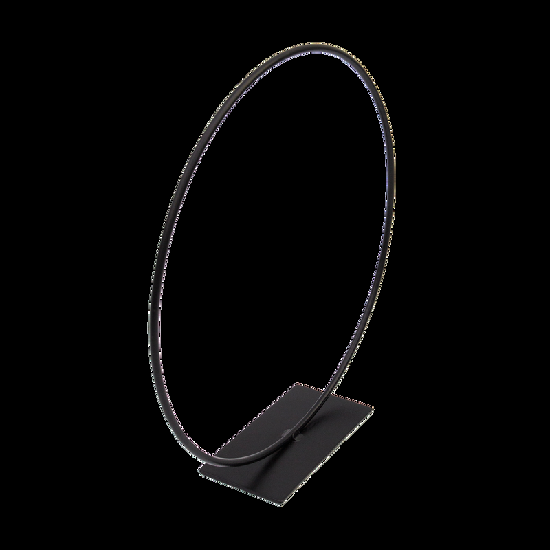 LaLe Living Dekoring Kida in Schwarz, Ø25 cm Schlussverkauf