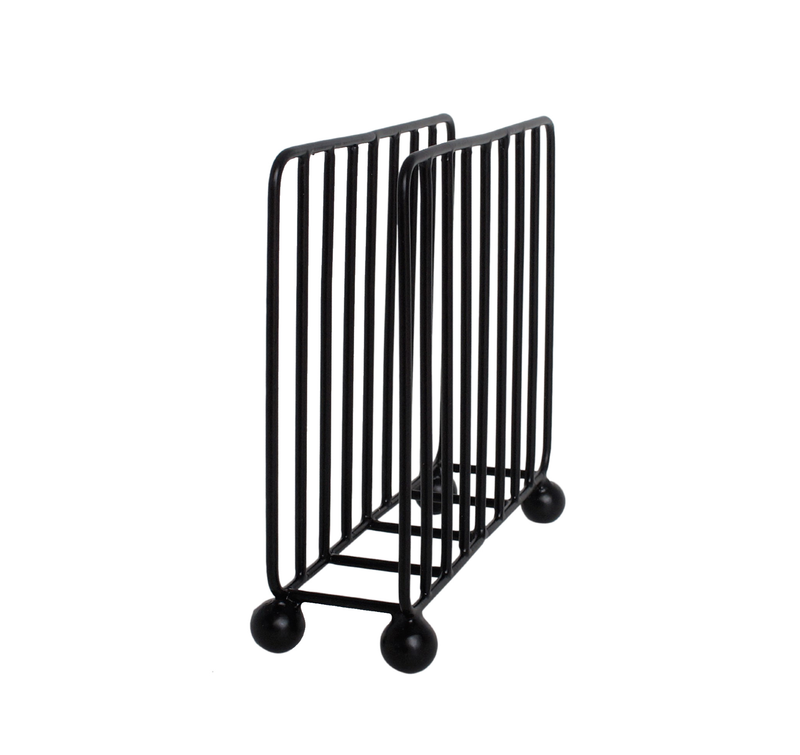 LaLe Living Serviettenhalter Nisa in Schwarz, 16 x 13,5 cm im Angebot