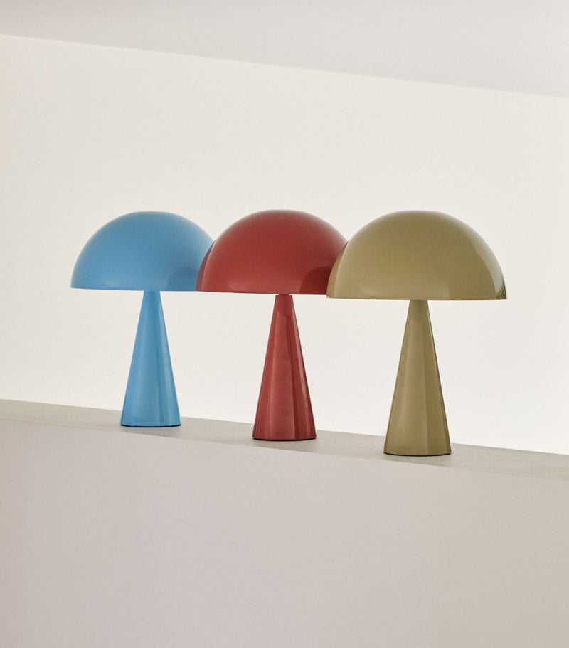 Hübsch Mush Tischlampe Mini Hellblau Online