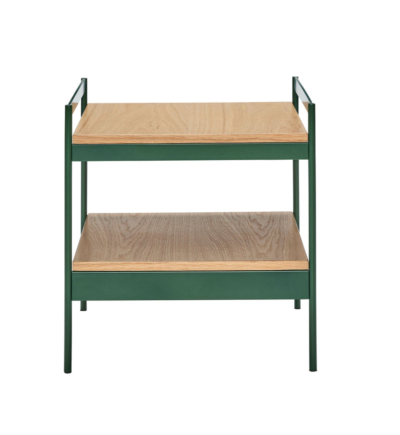 Hübsch Jaunty Beistelltisch Grün/Naturfarben Günstiger Verkauf