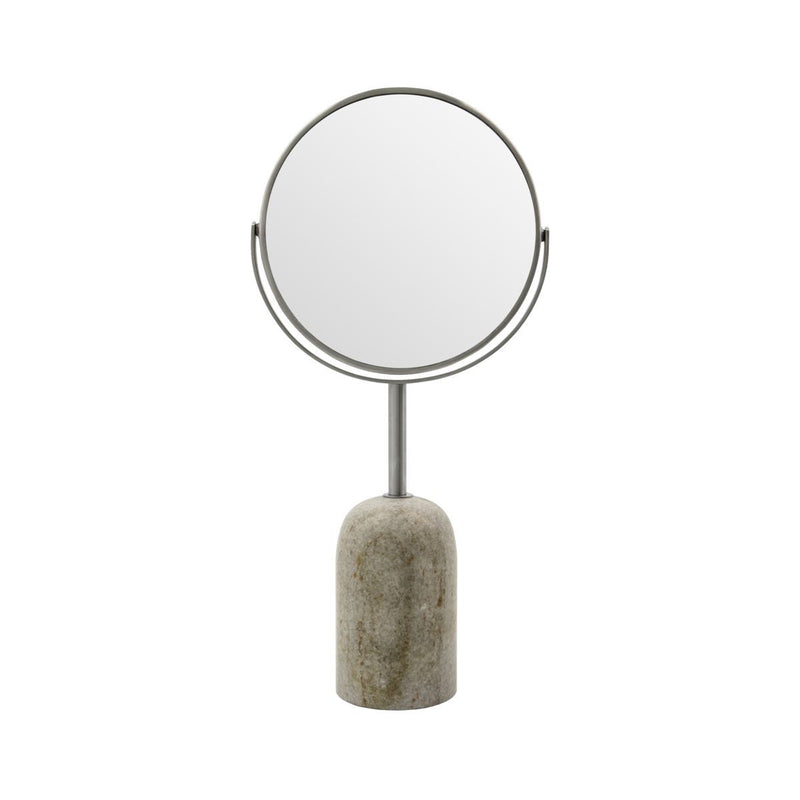 Meraki Doppelseitiger Spiegel, Marmor, Beige Fabrikverkauf