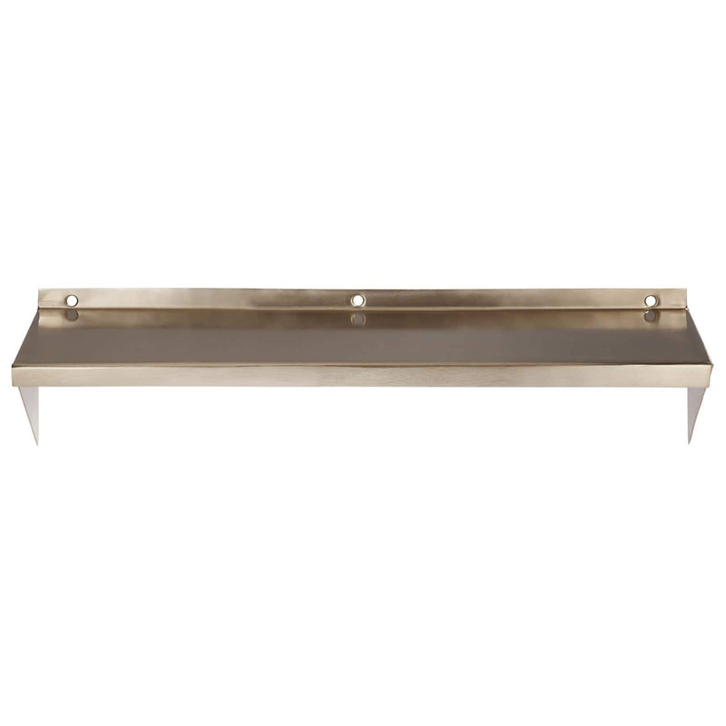LaLe Living Wandregal "Raf" aus Eisen in Gold, 44x11,5cm