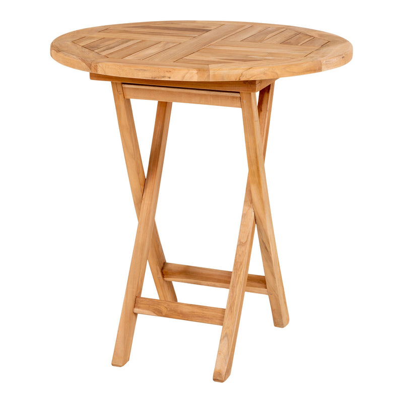House Nordic Oviedo Balkontisch aus Teakholz, 70 cm Günstiger Verkauf