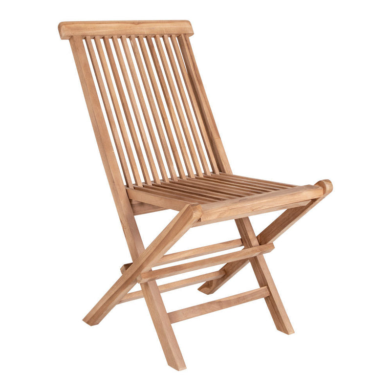 House Nordic Toledo Outdoor Stuhl aus Teakholz, 2er Set