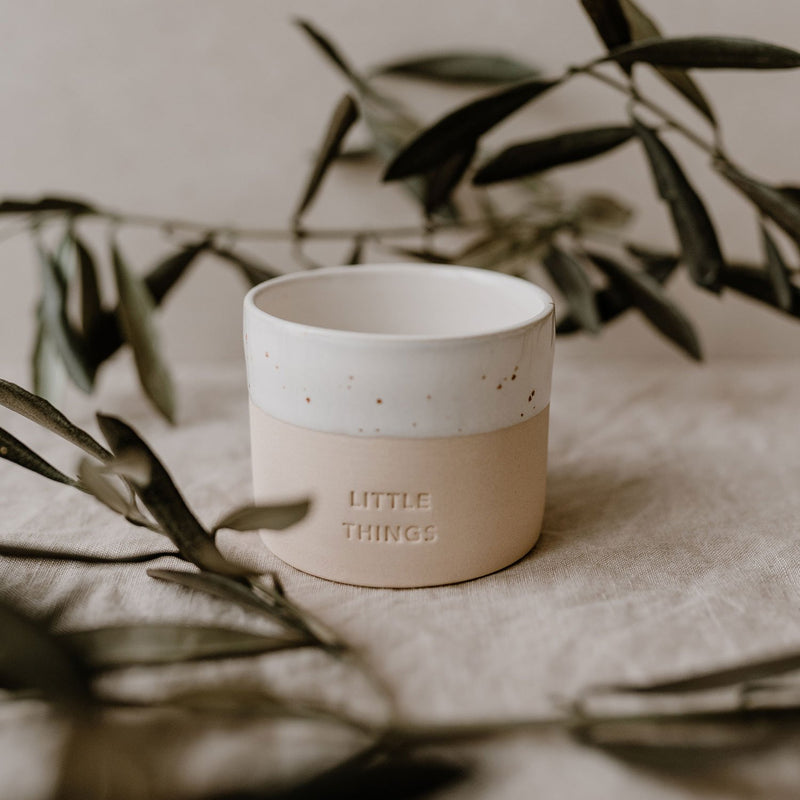 Eulenschnitt Schälchen "Little Things" aus Steingut, Ø7cm Outlet