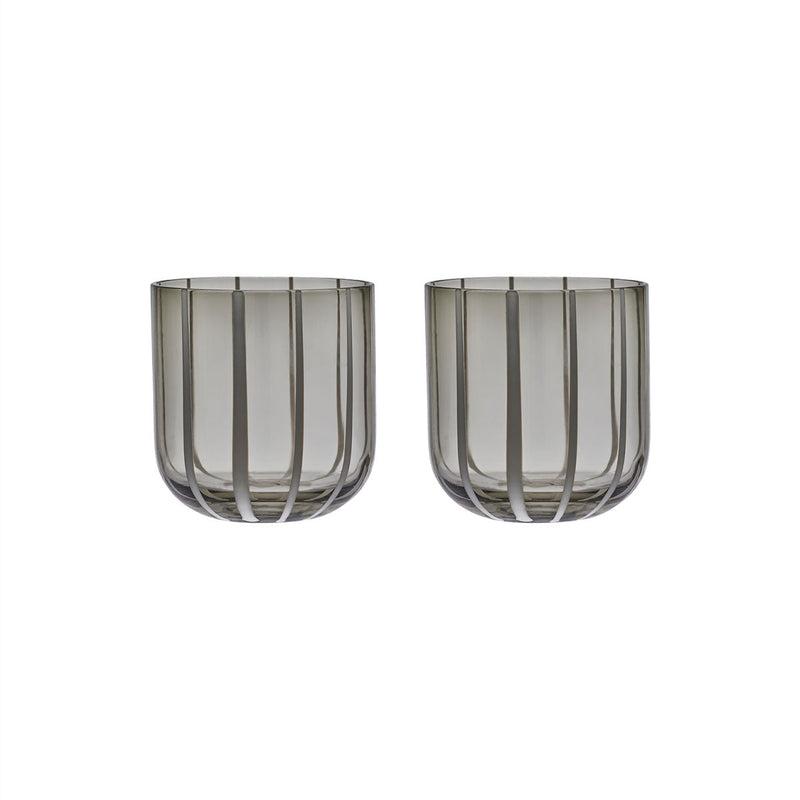OYOY LIVING Mizu Glas 2-er Set in Grau Online