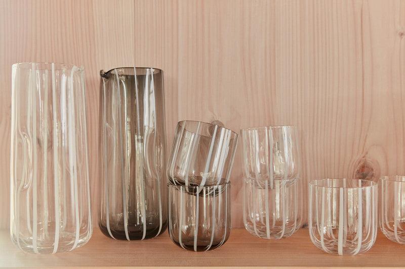OYOY LIVING Mizu Glas 2-er Set in Grau Online