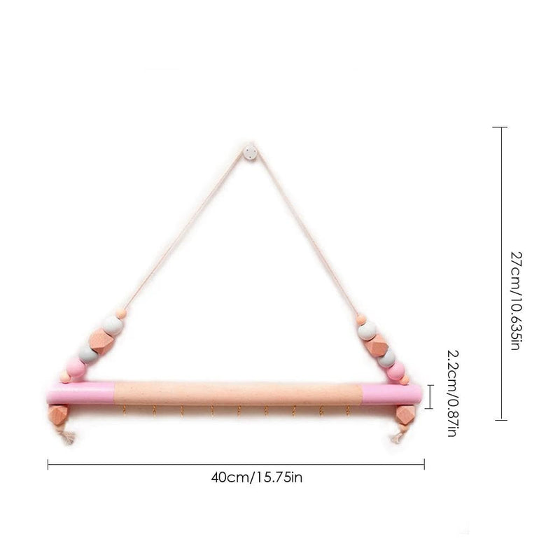 LaLe Living Garderobe für Kinder in Rosa aus Holz im Angebot