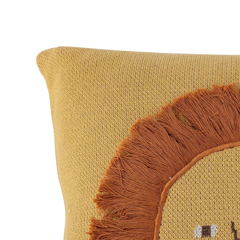 Bloomingville MINI Harrison Kissen, Gelb, Baumwolle OEKO-TEX® im Angebot