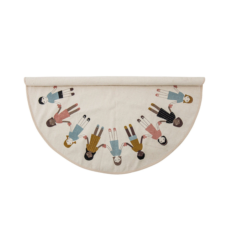 Bloomingville MINI Friends Teppich, Natur, Baumwolle Günstiger Verkauf