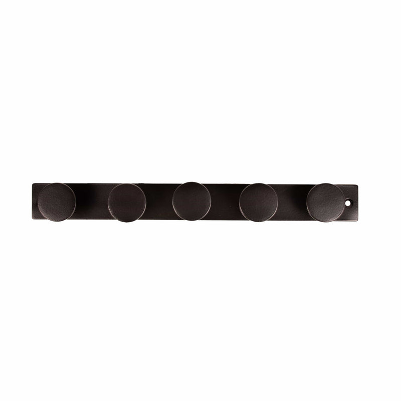 LaLe Living Garderobe Ilyas aus Eisen in Schwarz, 34 x 5 cm
