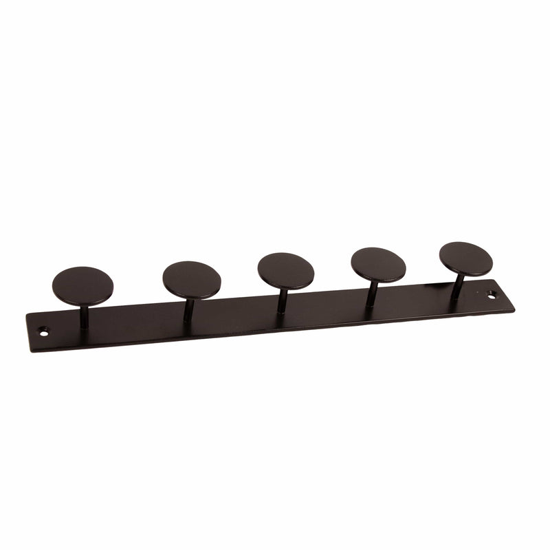 LaLe Living Garderobe Ilyas aus Eisen in Schwarz, 34 x 5 cm Blitzverkäufe