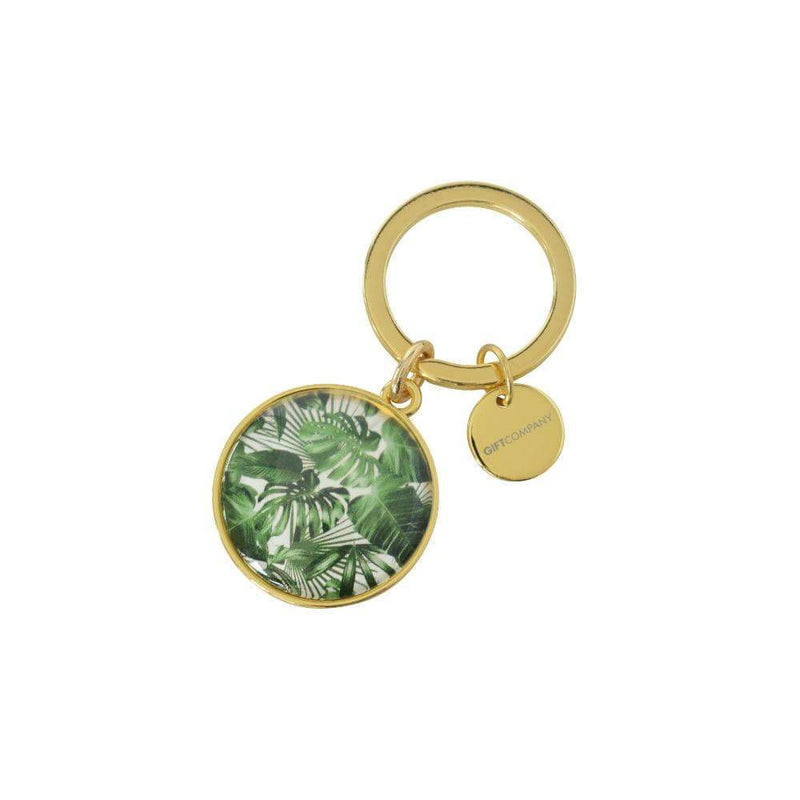 GIFTCOMPANY Schlüsselanhänger Jungle mit tropischen Blättern