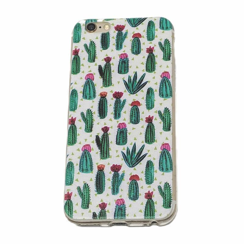 LaLe Living Handyhülle mit Kaktus Motiv, Apple iPhone 6/6s