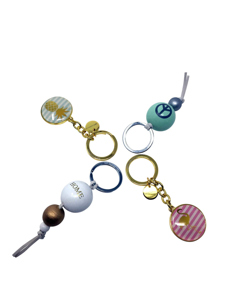 GIFTCOMPANY Schlüsselanhänger Flamingo Pink/Gold Meist gekauft