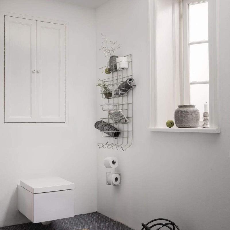 House Doctor Toilettenpapierhalter VIA aus weißem Stahl Outlet