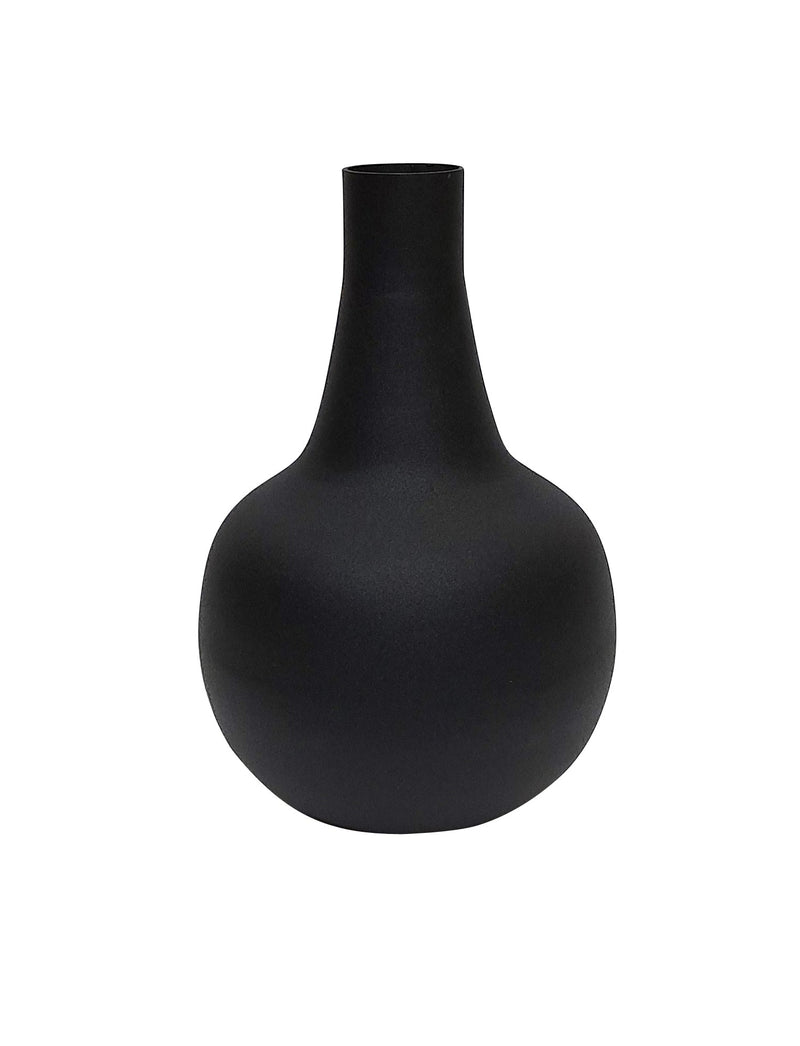 LaLe Living Vase Lamia in Schwarz, H: 23cm