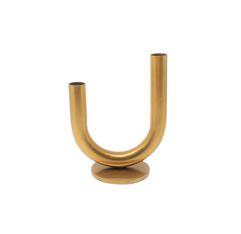 LaLe Living Vase Ajala in Gold, 18 x 15 cm