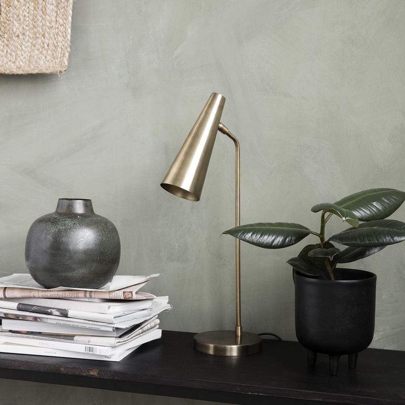 House Doctor Blumentopf Jang Schwarz oxidiert Hotsell