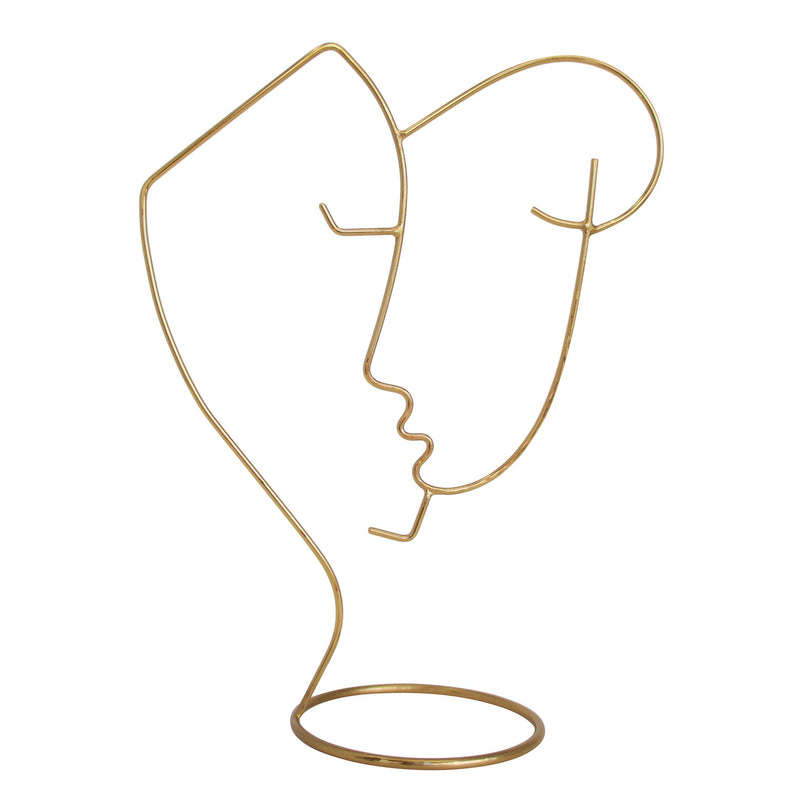 LaLe Living Deko-Objekt Favori in Gold, 18.5 x 25 cm