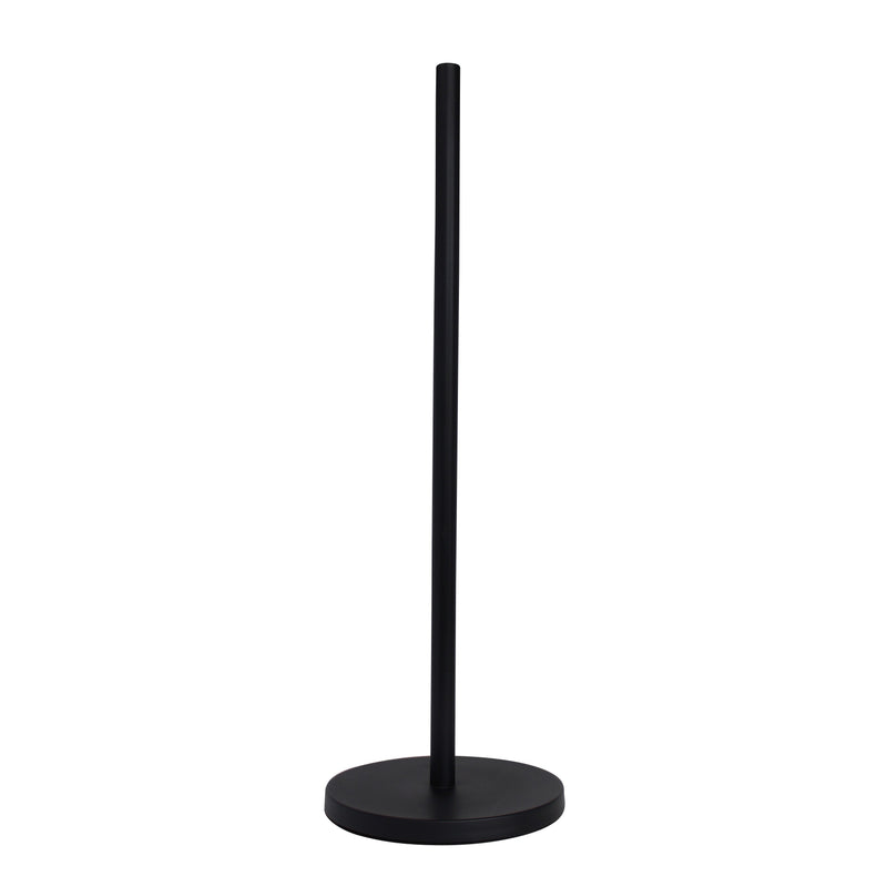 LaLe Living Toilettenpapierständer Nuri in Schwarz, Ø12x46 cm