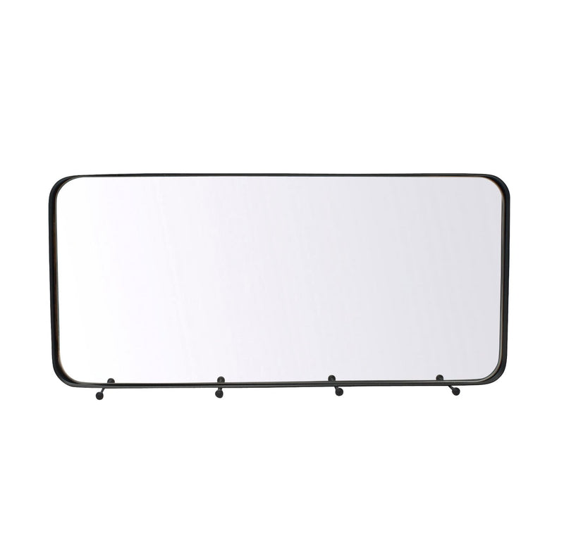 LaLe Living Wandspiegel mit Garderobe Hamdi, 55x25,5 cm Meist gekauft