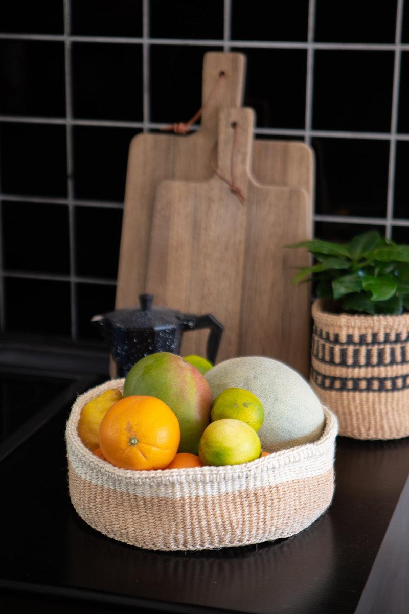 LaLe Living Korb Pita aus Sisal, Ø25 cm Schlussverkauf
