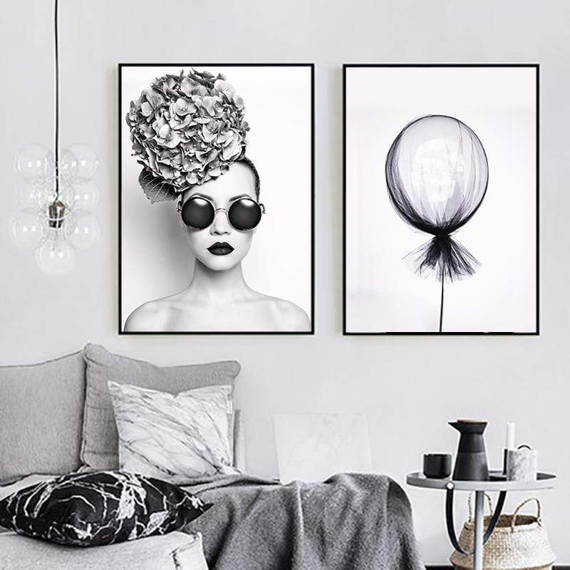 LaLe Living Bild Leinwanddruck Abstrakt Balloon A3 / A4 Online