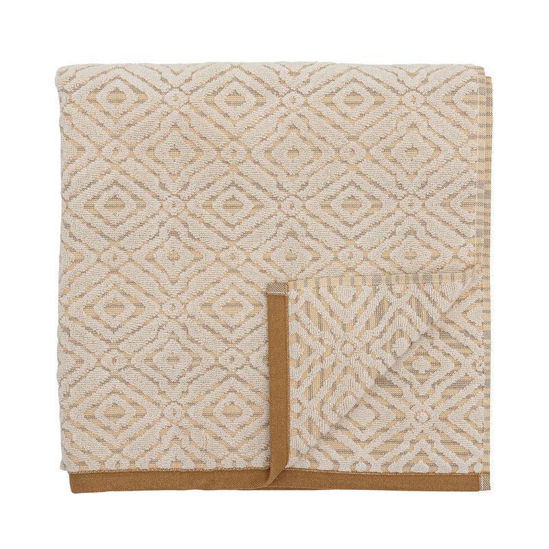 Bloomingville Malou Handtuch, Natur, Baumwolle OEKO-TEX®