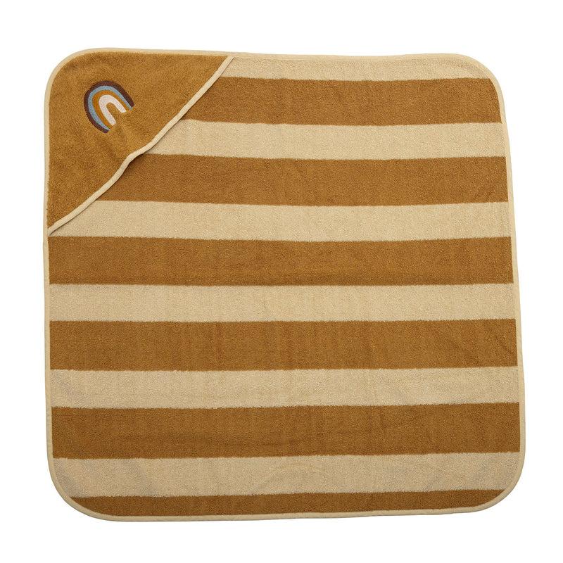 Bloomingville MINI Agnes Handtuch, Braun, Baumwolle OEKO-TEX® Angebote