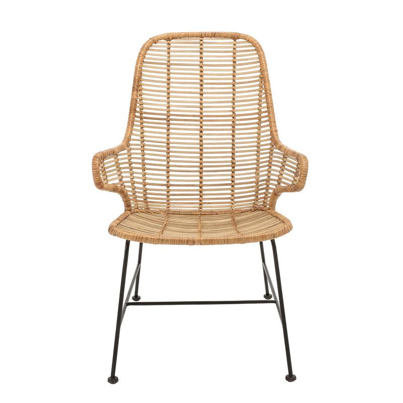 Bloomingville Lake Loungesessel, Natur, Rattan