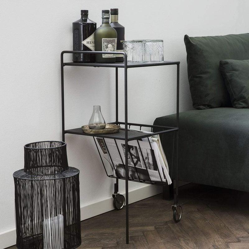 House Doctor Trolley Use Schwarz Günstiger Verkauf