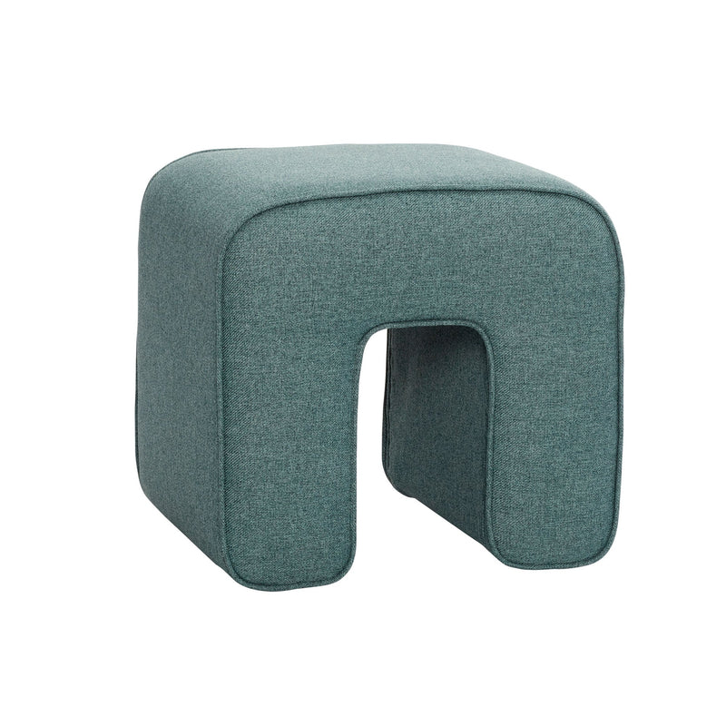 Hübsch Sculpture Pouf Grün