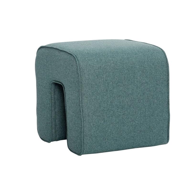 Hübsch Sculpture Pouf Grün Online
