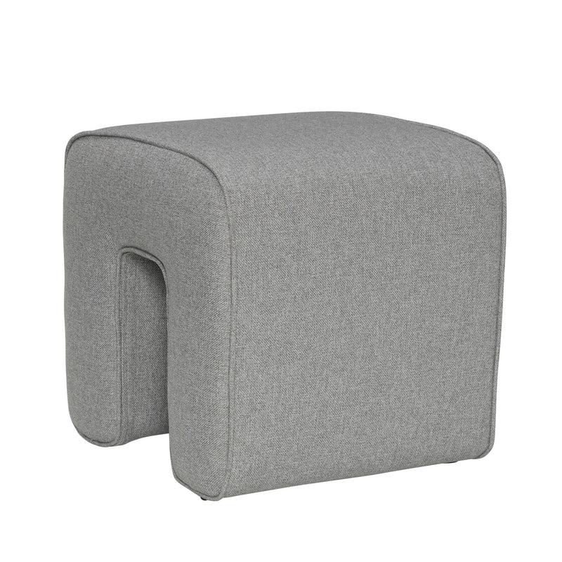 Hübsch Sculpture Pouf Grau Verkauf