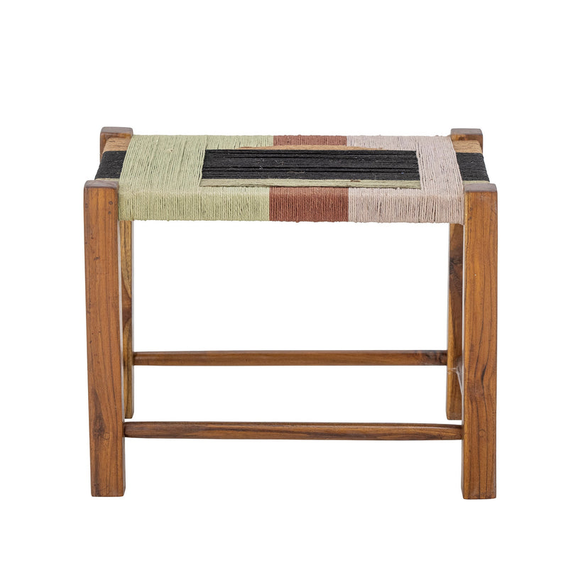 Bloomingville Verde Hocker, Braun, Jute