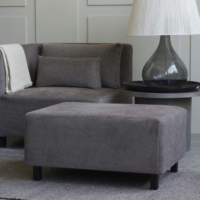 House Doctor Pouf Hazel Night Grau/braun Online