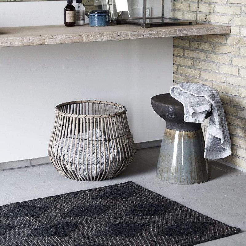 House Doctor Hocker Pablo Grün/Braun Outlet