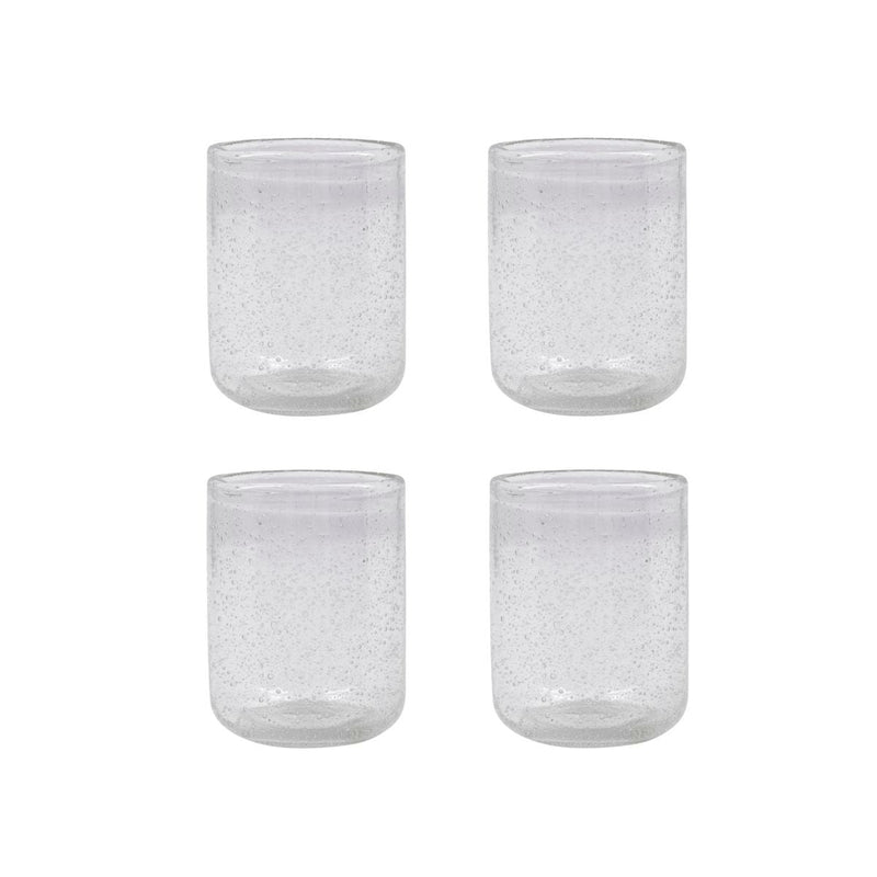 House Doctor Glas 4er Set Rich Klar