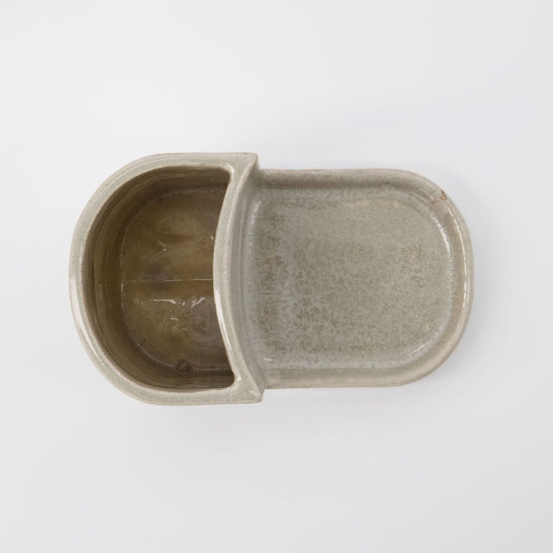 Meraki Ordnungssystem Datura Muschelgrau aus Steingut Glasur Kostenloser Versand
