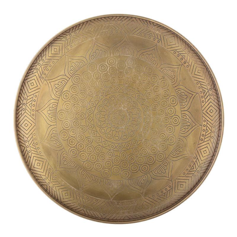 Bloomingville Conan Tablett, Gold, Metall Exklusivangebot
