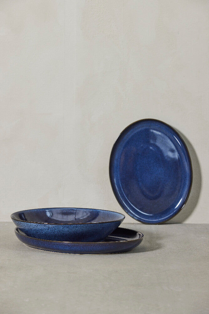 Lene Bjerre Salatschüssel Amera Blau Ø30cm Heißer Verkauf
