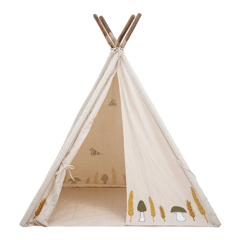 Bloomingville MINI Millo Kinder-Tipi, Natur, Baumwolle