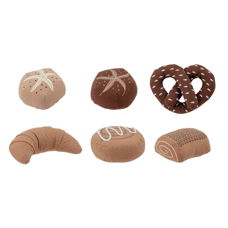 Bloomingville MINI Snorre Spielset, Lebensmittel, Braun, Baumwolle Sonderangebote