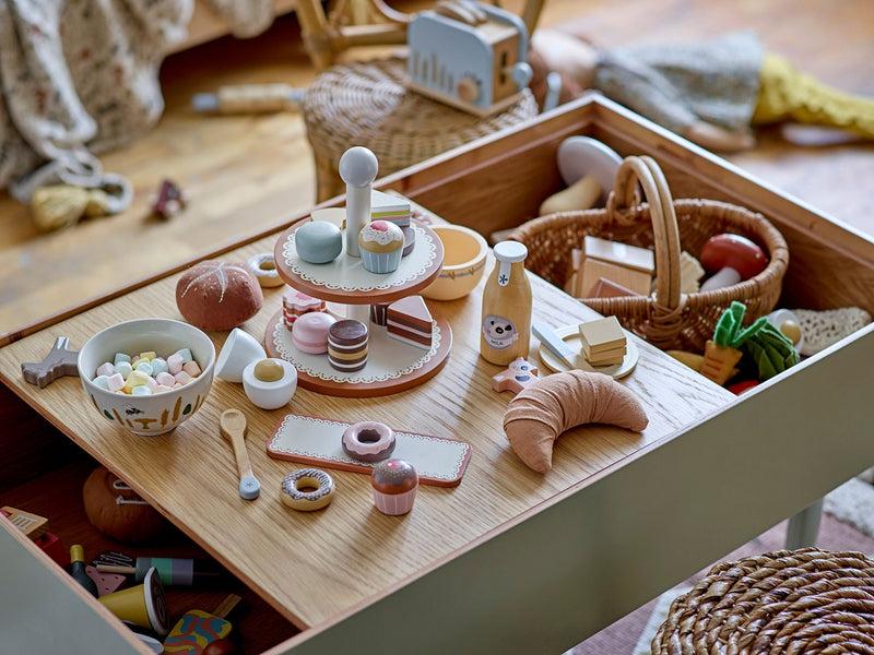 Bloomingville MINI Snorre Spielset, Lebensmittel, Braun, Baumwolle Sonderangebote