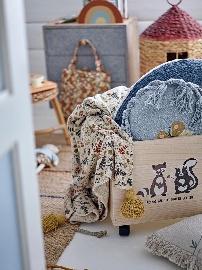 Bloomingville MINI Nonni Aufbewahrungsboy mit Rädern, Schwarz JETZT KAUFEN