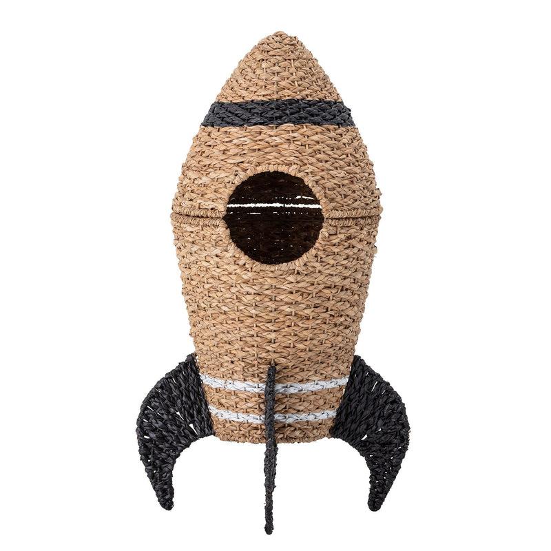 Bloomingville MINI Cosmina Korb mit Deckel, Natur, Seegras Letzter Tag