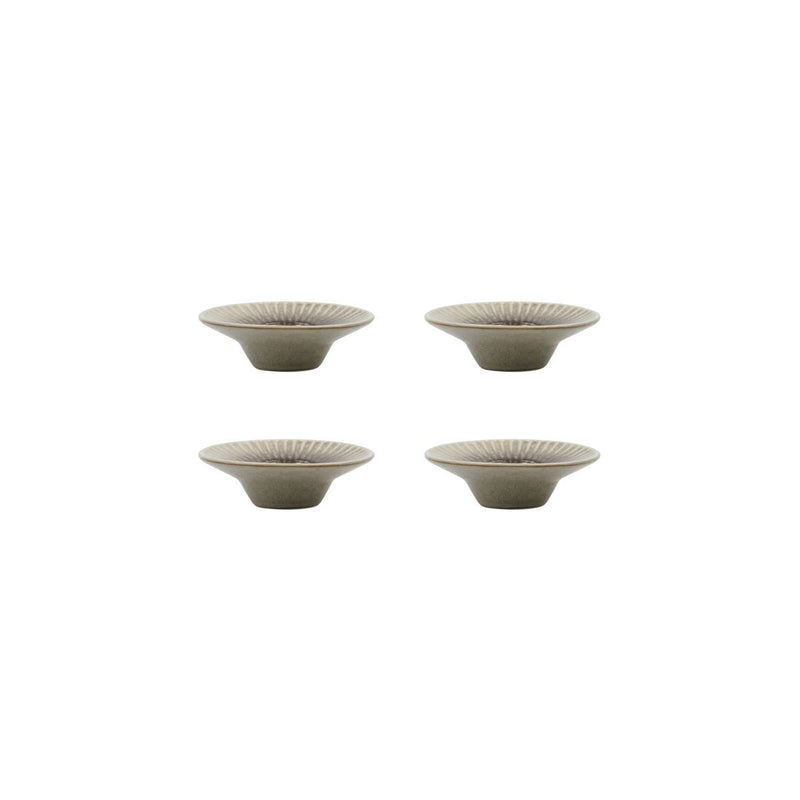 House Doctor Eierbecher, HDPleat, Grau/braun